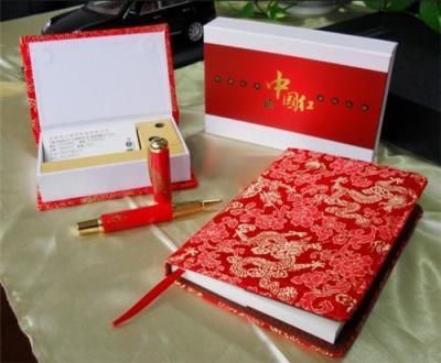 高档中国红瓷笔定制济南中国红瓷笔定制济南青花瓷笔