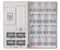 電表箱非金屬材質塑料透明電表箱防竊電型